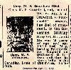 Melville Sealy Crawford Newspaper Clipping